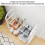 Trapezoidal Shoe Rack for Home Dormitory 4-Tier 8