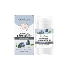 (1pc) 1-3x Charcoal & Magnesium Deodorant - 48H Odor Control & Sweat Management, Natural Underarm Protection 40g