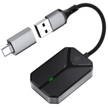 Car Wireless Carplay Android Auto 2in1 Box Wired to Wireless Dongle Plug& Android Auto CarPlay Box