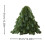 CISIL Desktop Christmas Tree Artificial Green with Wooden 3