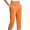 Women's Elastic Bermuda Shorts Orange 3XL 1
