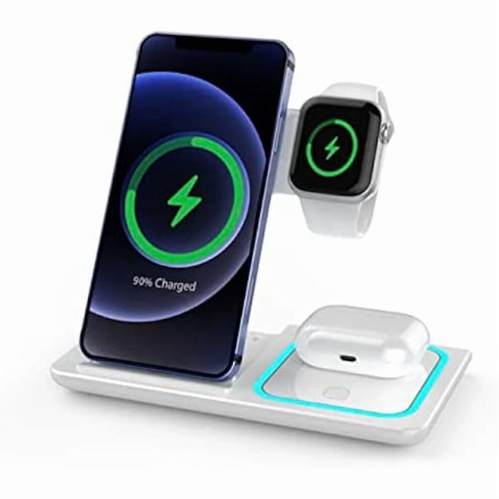 Wireless Charging Station For Iphone Apple Watch Airpods 9130661370431
