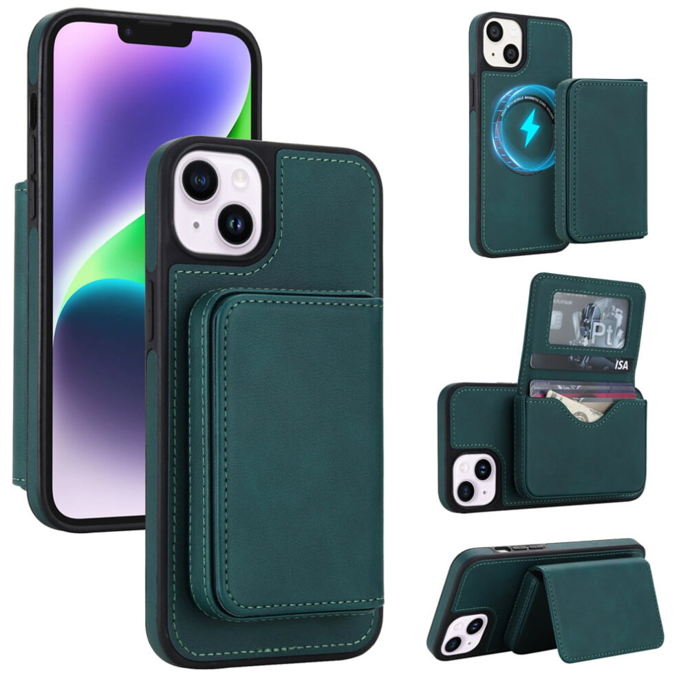 Iphone 15 Plus Case Rfid Blocking Magsafe Kickstand 2-In-1 9130661368926