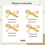 Brass bow drawer knobs gold butterfly 2 pcs 5