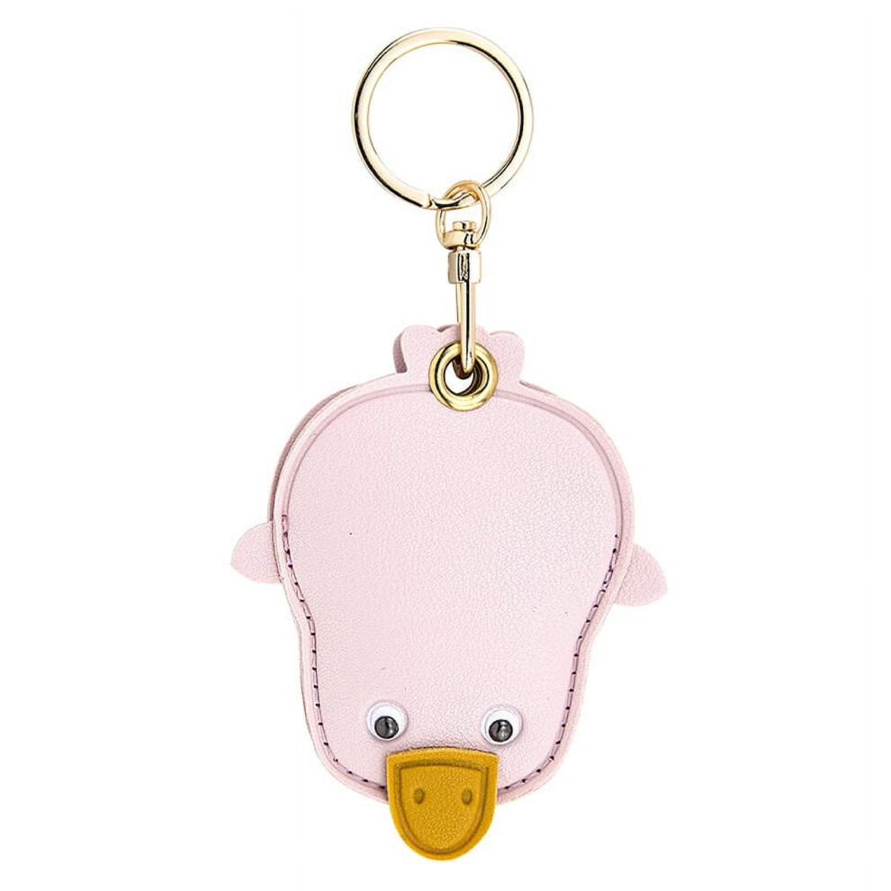 Leather Airtag Keychain Case Protective Cover 9130661372374