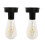 Solar Light Bulbs Replacement Module for Garden Lights Pack 6