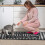 Black and White Buffalo Plaid Kitchen Mat Set 2 pcs 17x47 3