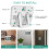 Wireless refrigerator thermometer with 2 sensors 2