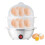 Mini Electric Egg Cooker White 14-Egg Capacity 1