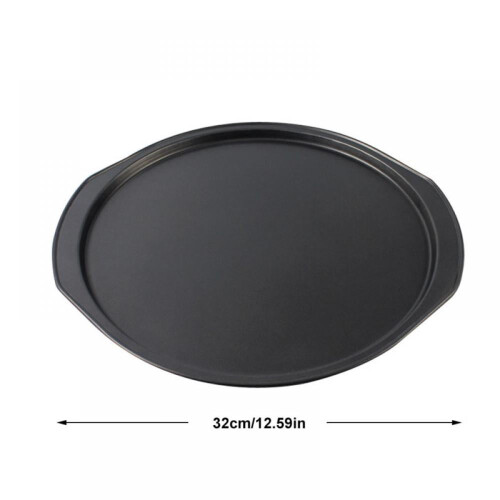 Rund pizzabageplade i kulstofstål, non-stick, 30 cm 1