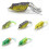 Topwater Frog Lures Set Weedless Soft Bait 5 Pcs 4
