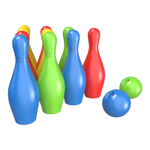 Mini set da bowling per giocare genitori e figli in casa e all'aperto. 1