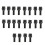 20 Parafusos de Roda 12x1.5 para  E46 E90 E39 E60 E53, 325i 328i 525i 528i 5