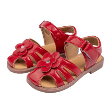 Sandales aquatiques fermées pour filles, chaussures de sport d'été rouges