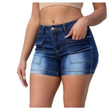 Women's Stretch Denim Jean Shorts High Waisted