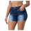 Women's Stretch Denim Jean Shorts High Waisted 1