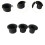 Hulindsatsprop til parasol til havebord, 3 stk., 28-48 mm 6