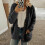 Oversized damesvest met open voorkant, 1 stuk 2