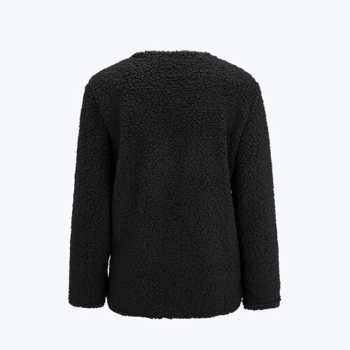 Oversized damesvest met open voorkant, 1 stuk 2