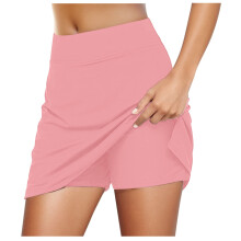 Women's casual tennis skirt hot pink XL