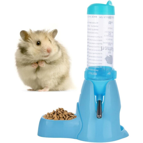 Hamstervannflaske med matbase 1 stk