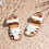 Sandales fermées blanches pour filles, pointure 8,5 8