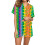 Kvinders St. Patricks Day kløverprint pyjamassæt i to dele 1