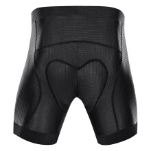 Men's cycling padded shorts with anti-slip leg grippers