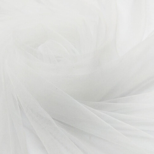 Tissu tulle blanc pour tutu, 5 yards 1