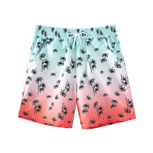 Boys swim trunks summer print 1 pair