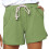 Damen-Badeshorts mit elastischem Bund und Taschen 1