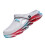 Herresandaler med flip-flops, hvide, størrelse 8,5 1