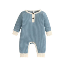Body para bebê de 0 a 3 meses, azul, tamanho 70.