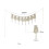 Ταπισερί Μακραμέ για Κρεμαστό Τοίχο Boho 120x80εκ. 5