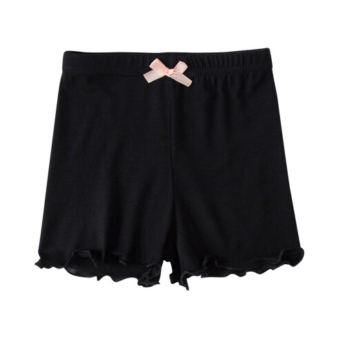 Flickleggings med elastisk midja och rosett