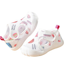 Sandales respirantes pour enfants, semelle plate, bout ouvert