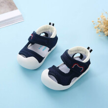 Zapatos para bebés YOUSNH para caminar, color azul marino, talla 8.5
