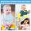 Tacar Bibí Muslin Cadáis Drool do Leanbh 6 phíosa 7