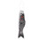 Japanischer Windsackkarpfen Segelfisch schwarz 150 cm 6