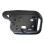 1Pair Replacement Mirror Covers Car Side Door Rear View Mirror Cover Cap Shell for   2009-2012 8