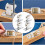 4 bloque-cordons pour stores romains d'intérieur 6