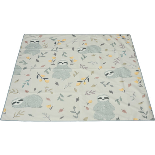 Tapete antiderrapante impermeável para cadeira alta, 130x130cm (51x51 polegadas), à prova d'água. 1