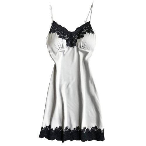 Weißes Dessous-Set aus Spitze für Damen