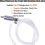 Brake Bleeder Hose with Check Valve 3 pcs 3