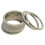 Schlüsselanhänger mit geteilter Kette, Bronze/Kupfer, 2er-Pack 2