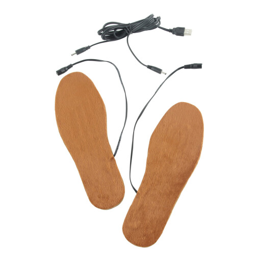 Επαναφορτιζόμενες θερμαινόμενες σόλες USB με ρυθμιζόμενη θερμοκρασία 9,6-10,6 1