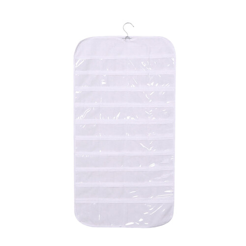 Over the Door Organizer with 80 Pockets White 2