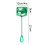 Rede de pesca para aquário, malha fina verde, 25 cm (10 polegadas) 4