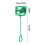 Rede de pesca para aquário, malha fina verde, 25 cm (10 polegadas) 6