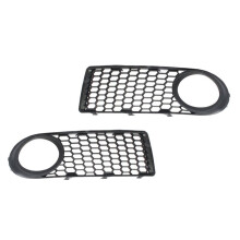 Front Bumper Fog Light Grill Honeycomb Mesh Grille Cover 1C0807683C 1C0807684C for Beetle Cabrio 2006-2010